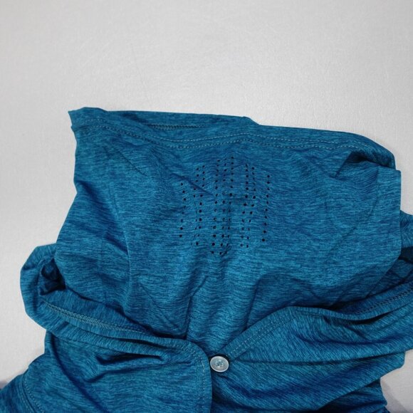 NRS Mens Silkweight Varial Hoodie Poseidon Blue Sun/Rafting/River Shirt NEW $90 - Picture 3 of 16